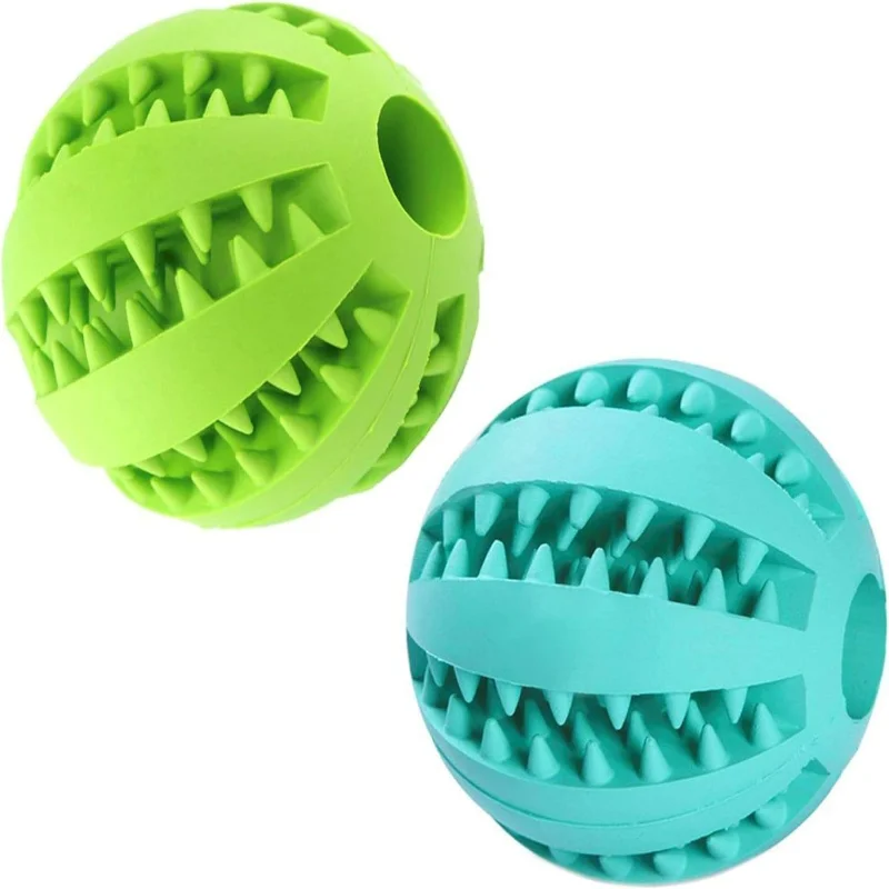 Engaging High-Quality Interactive Mental Stimulation Toy - Durable Set of 2 Tough Rubber Treat Dispensing Balls for Small Breeds
Engaging High-Quality Interactive Mental Stimulation Toy - Durable Set of 2 Tough Rubber Treat Dispensing Balls for Small Breeds