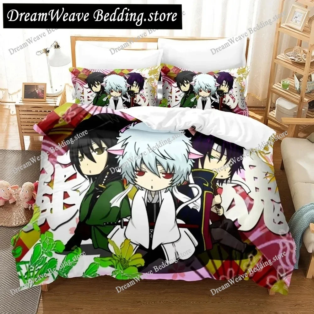 Home Textile Gintama Cartoons Sakata Gintoki Cover Duvet Cover Pillow Case Boy Girl Polyester Bedding Set King Queen Twin Size
Home Textile Gintama Cartoons Sakata Gintoki Cover Duvet Cover Pillow Case Boy Girl Polyester Bedding Set King Queen Twin Size