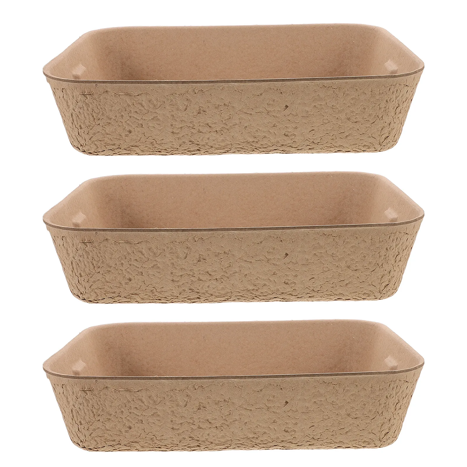 3Pcs Eco Paper Cat Litter Basin Open Design Large Splash Proof Litter Tray Portable Pet Toilet Travel for Kitten Hamster Bunny
3Pcs Eco Paper Cat Litter Basin Open Design Large Splash Proof Litter Tray Portable Pet Toilet Travel for Kitten Hamster Bunny