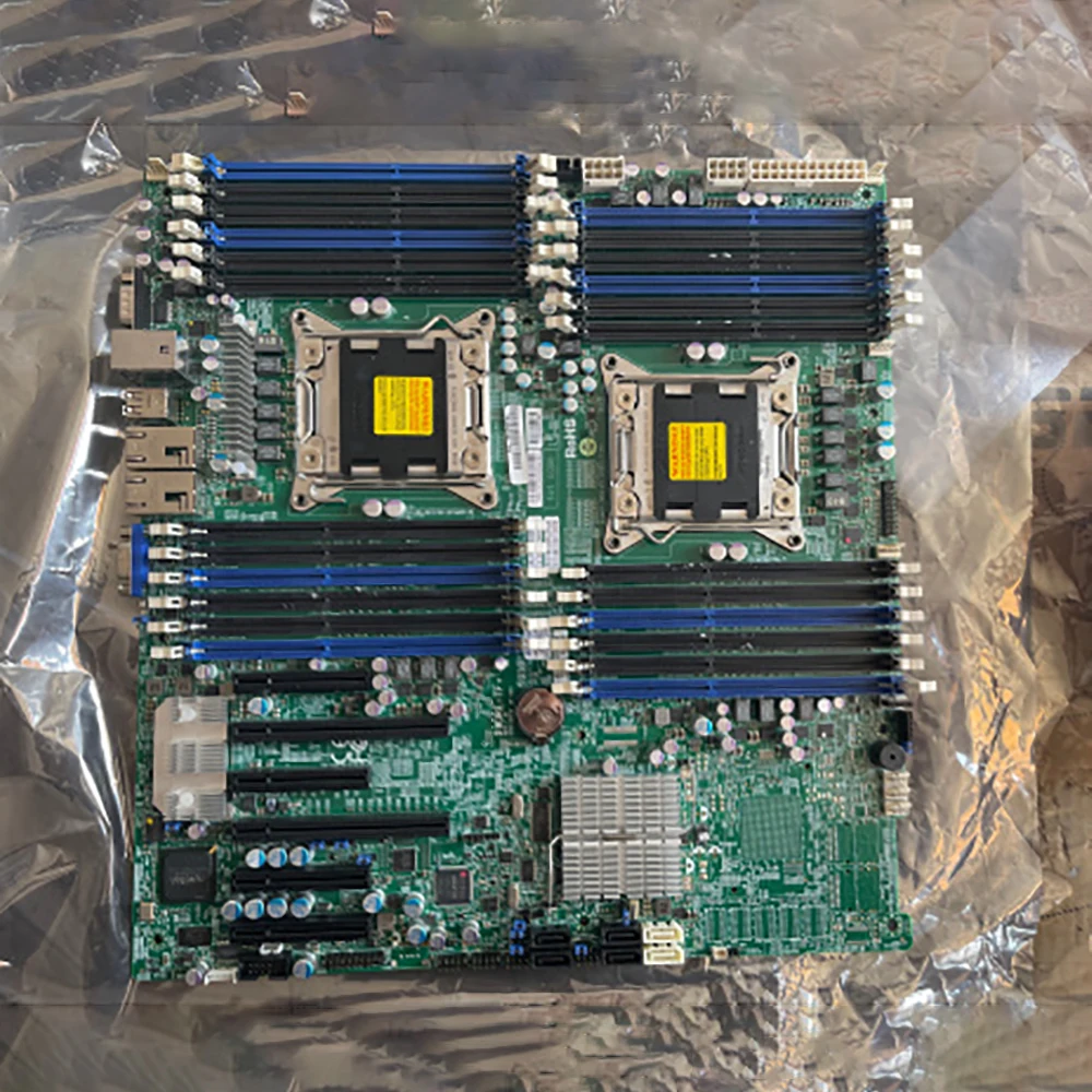 Семейка V1/V2 ECC DDR3 LGA2011 2x16 E5-2600 X9DRE-TF+ Серверная материнская плата
Семейка V1/V2 ECC DDR3 LGA2011 2x16 E5-2600 X9DRE-TF+ Серверная материнская плата