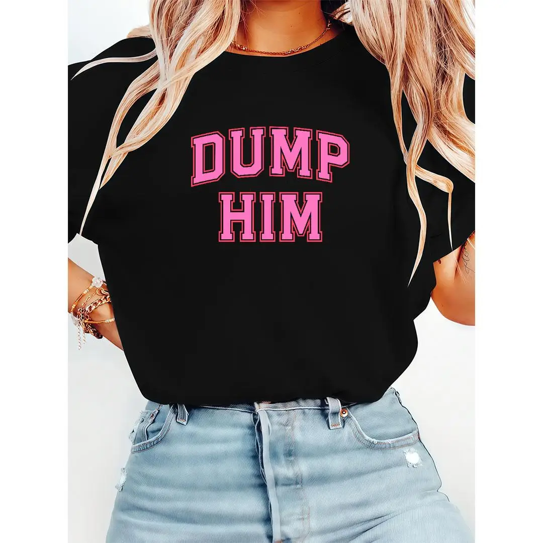 Dump Him T-shirt, Empowering Women's Graphic Tee, Sassy Slogan Shirt for Her, Feminist Statement Top, Funny Girlfriend Gift
Dump Him T-shirt, Empowering Women's Graphic Tee, Sassy Slogan Shirt for Her, Feminist Statement Top, Funny Girlfriend Gift
