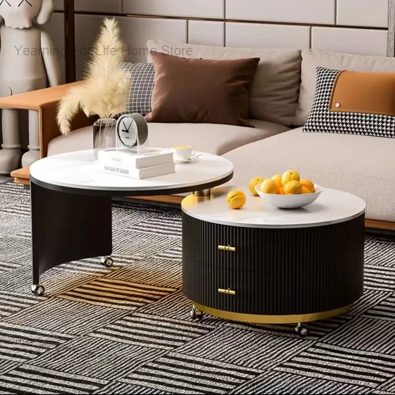Round Modern Coffee Table Luxury Nordic Unique Simple Coffee Tables Glam Marble Effect Mesa De Centro Sala Living Room Furniture
Round Modern Coffee Table Luxury Nordic Unique Simple Coffee Tables Glam Marble Effect Mesa De Centro Sala Living Room Furniture
