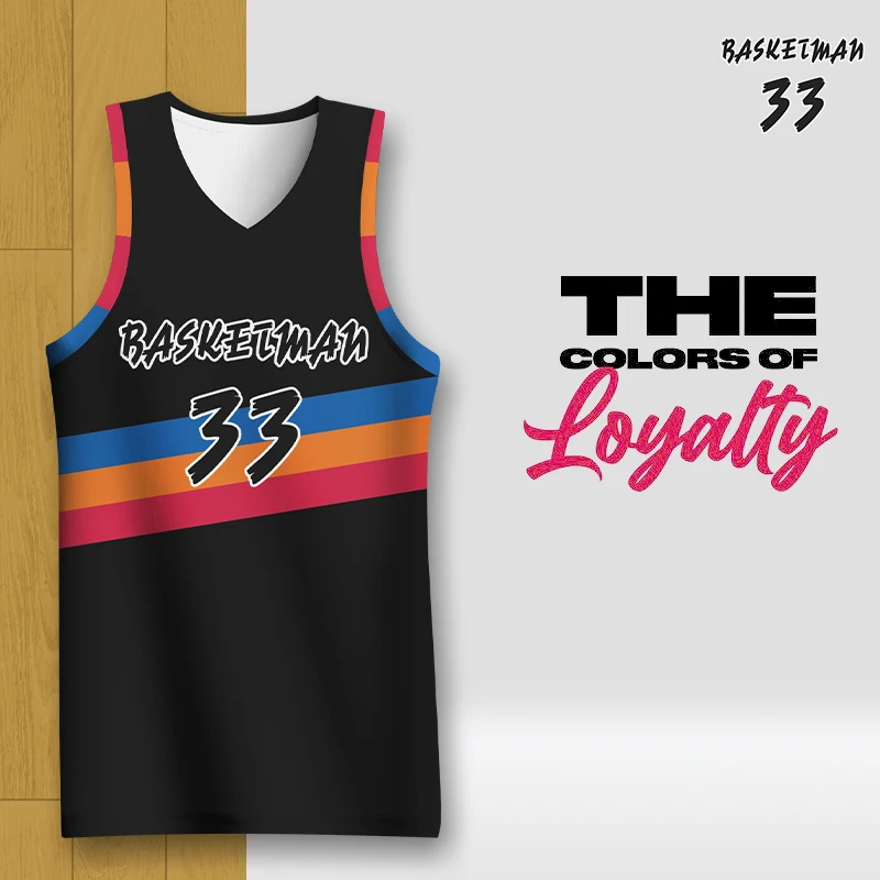 Customizable Basketball Jerseys For Men Full Sublimation Team Name Number Logo Printed Sports Fitness Quick Dry Jerseys Unisex
Customizable Basketball Jerseys For Men Full Sublimation Team Name Number Logo Printed Sports Fitness Quick Dry Jerseys Unisex