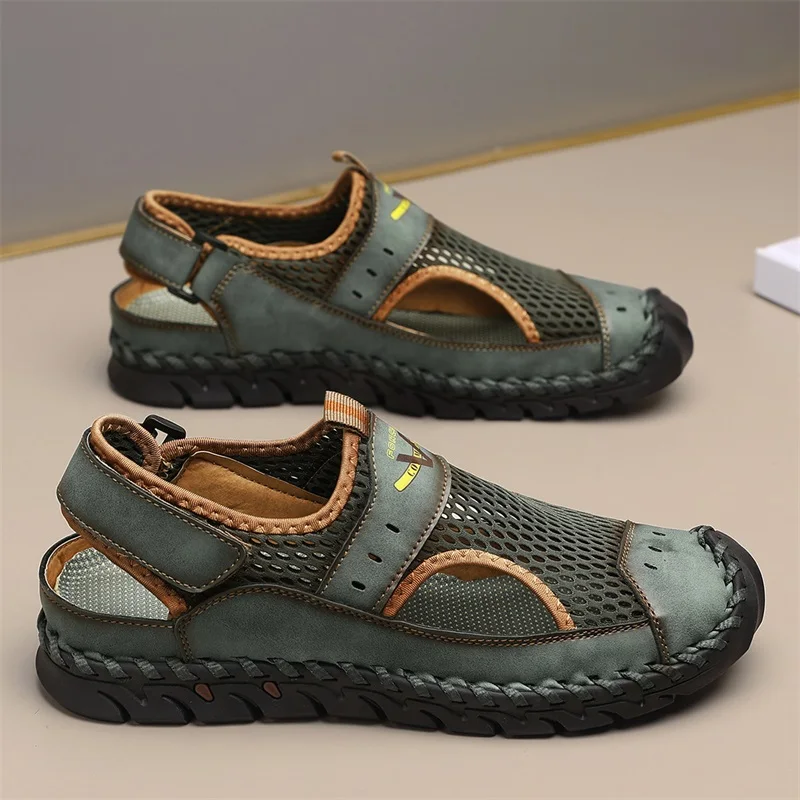 Men's Shoes Fashion Sandals Outdoor Casual Shoes Men Beach Sandals Handmade Running Shoes Wading Shoes summer Trekking Footwear
Men's Shoes Fashion Sandals Outdoor Casual Shoes Men Beach Sandals Handmade Running Shoes Wading Shoes summer Trekking Footwear