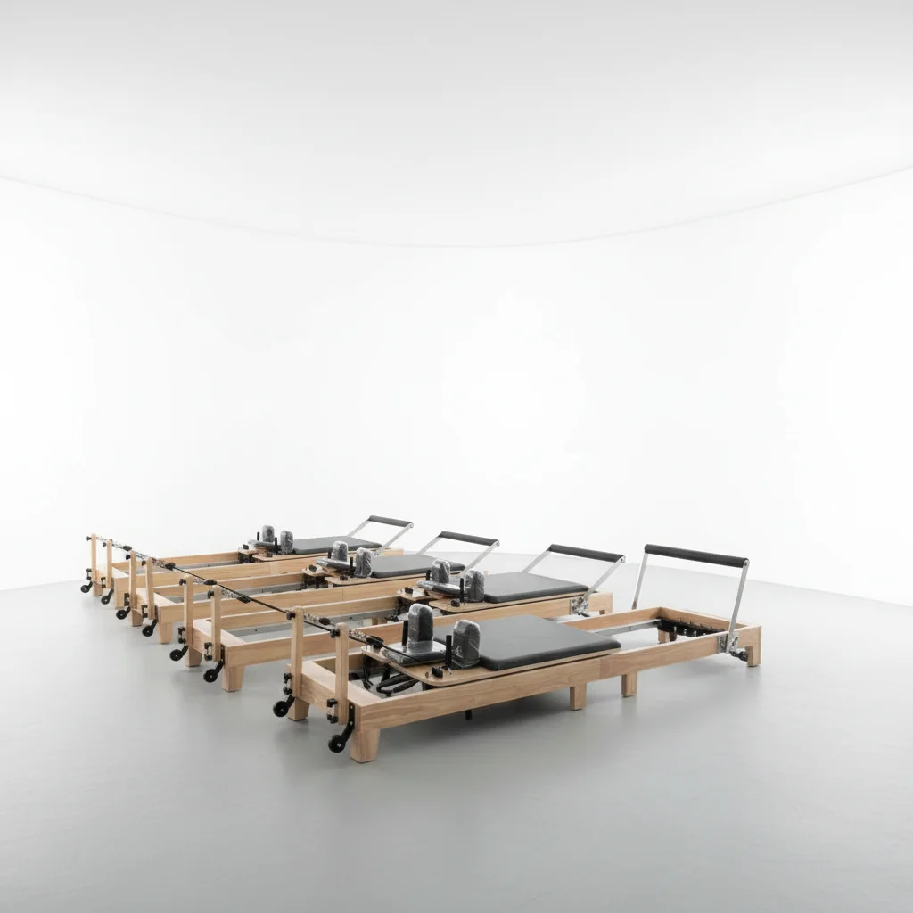 CE Durable Foldable Oak Wood Commercial Pilates Reformer Stable Machine for Studio and Home Use
CE Durable Foldable Oak Wood Commercial Pilates Reformer Stable Machine for Studio and Home Use