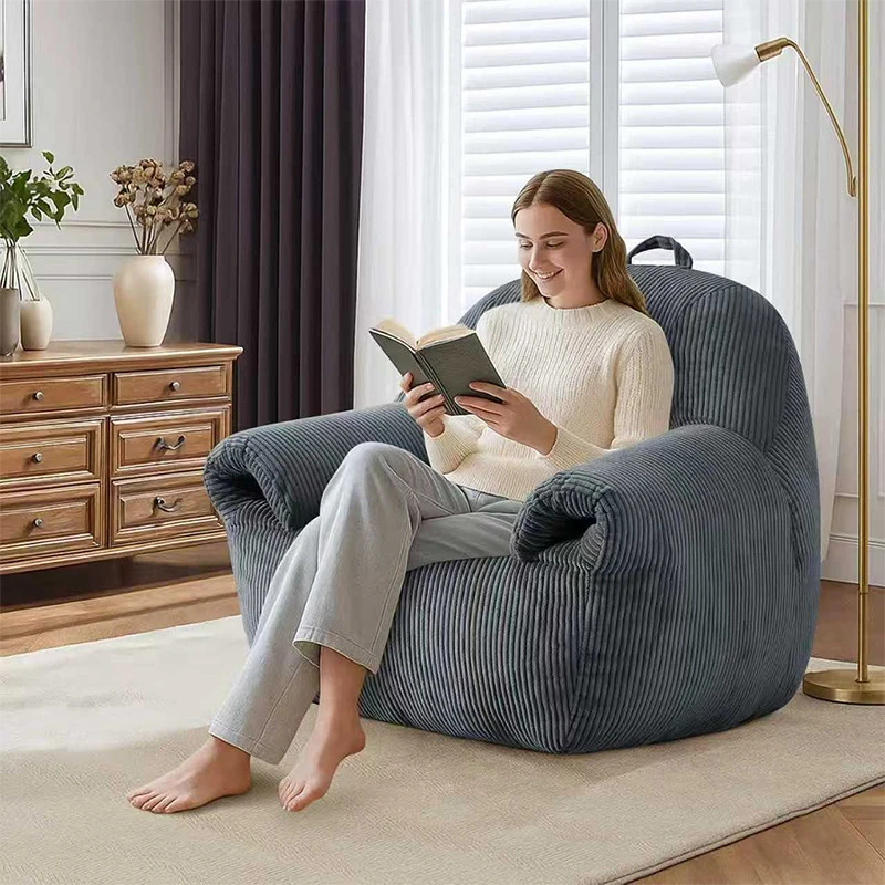 Adult , corduroy comfortable large bean bag chair with armrests, lazy sofa
Adult , corduroy comfortable large bean bag chair with armrests, lazy sofa