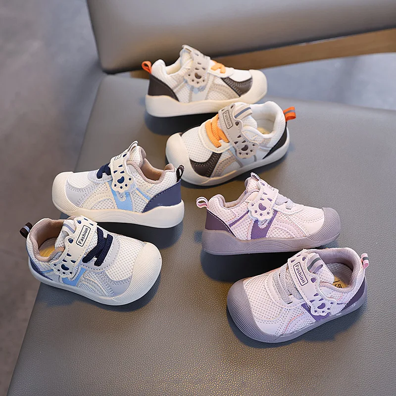 2026Spring New Kids Sneakers Lightwe Breathable Boy Mesh Shoes Simple Versatile Girls' Casual Shoes Anti Slip Baby First Walkers
2026Spring New Kids Sneakers Lightwe Breathable Boy Mesh Shoes Simple Versatile Girls' Casual Shoes Anti Slip Baby First Walkers