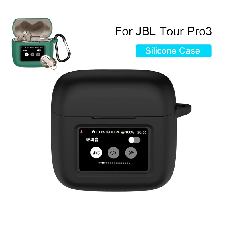 For JBL Tour Pro3 Silicone Earphone Cover Dustproof and Anti Drop Earphone Protective Case
For JBL Tour Pro3 Silicone Earphone Cover Dustproof and Anti Drop Earphone Protective Case