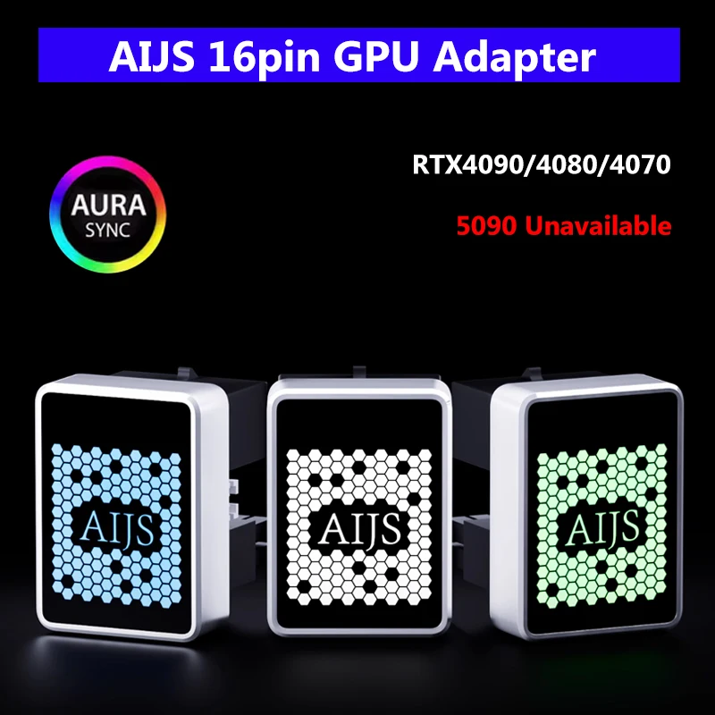 AIJS RTX4090/4080/4070 16PIN GPU Adapter Graphics Card Power Steering Head ATX3.0
AIJS RTX4090/4080/4070 16PIN GPU Adapter Graphics Card Power Steering Head ATX3.0