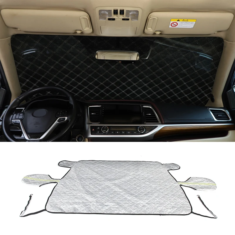 For Toyota Highlander Car Front Windshield Sunshades with Ear Anti-sun Anti-ice Waterproof Sunshade Attraction Outdoor
For Toyota Highlander Car Front Windshield Sunshades with Ear Anti-sun Anti-ice Waterproof Sunshade Attraction Outdoor