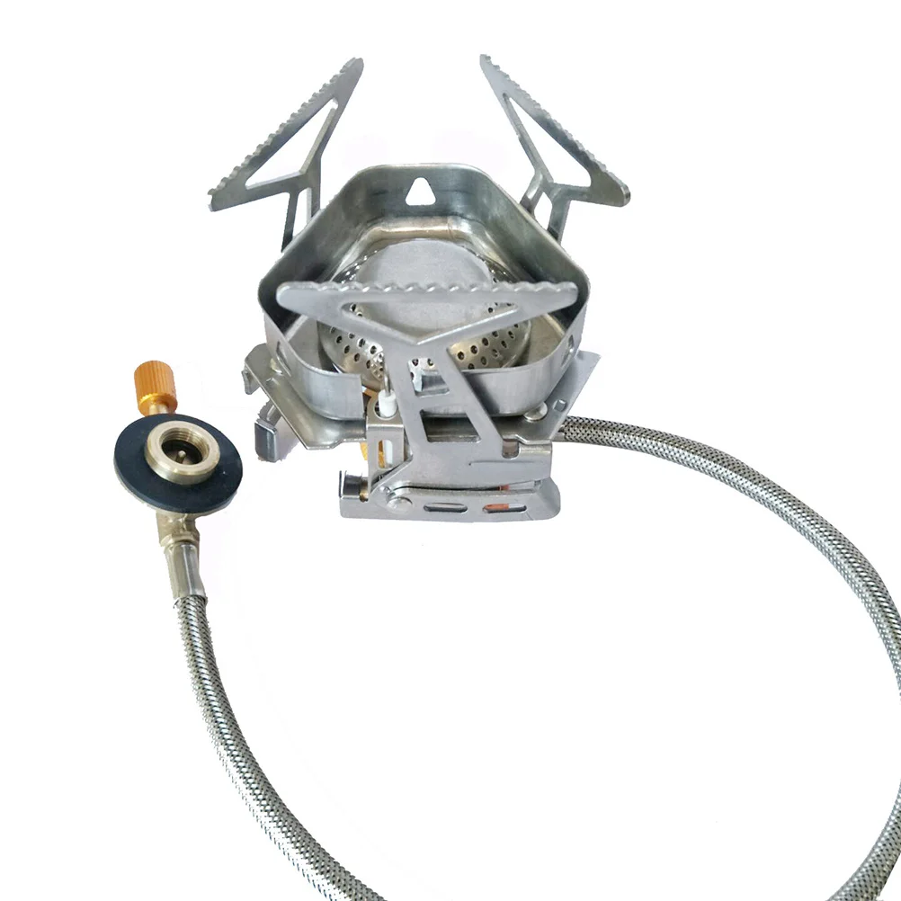 Outdoor Windproof Gas Stove Split Type Stainless Steel Portable Camp Stove with High Efficiency Flame Technology for Hiking
Outdoor Windproof Gas Stove Split Type Stainless Steel Portable Camp Stove with High Efficiency Flame Technology for Hiking