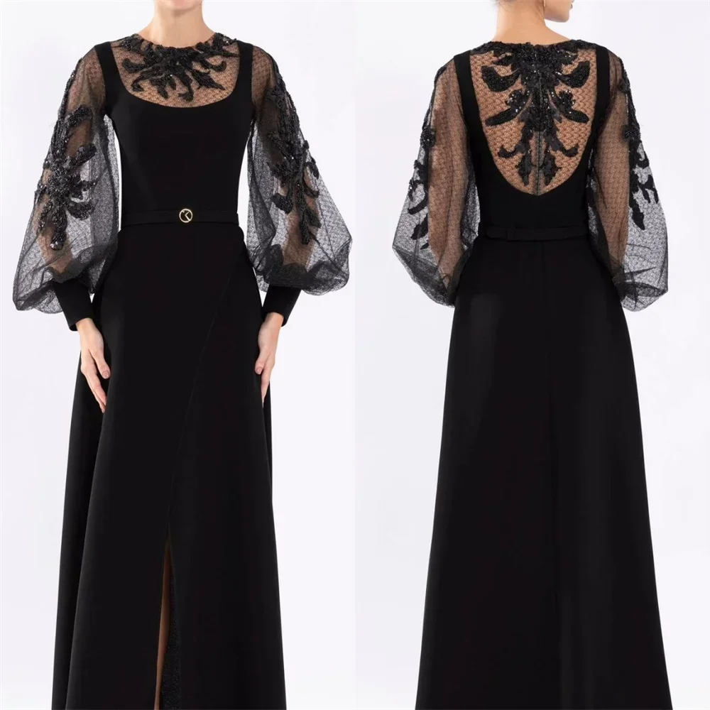 Customized Saudi Arabia Dearin Jewel Column Floor Length Skirts Tulle Bespoke Occasion Dresses Evening Dress Formal Prom Gown
Customized Saudi Arabia Dearin Jewel Column Floor Length Skirts Tulle Bespoke Occasion Dresses Evening Dress Formal Prom Gown
