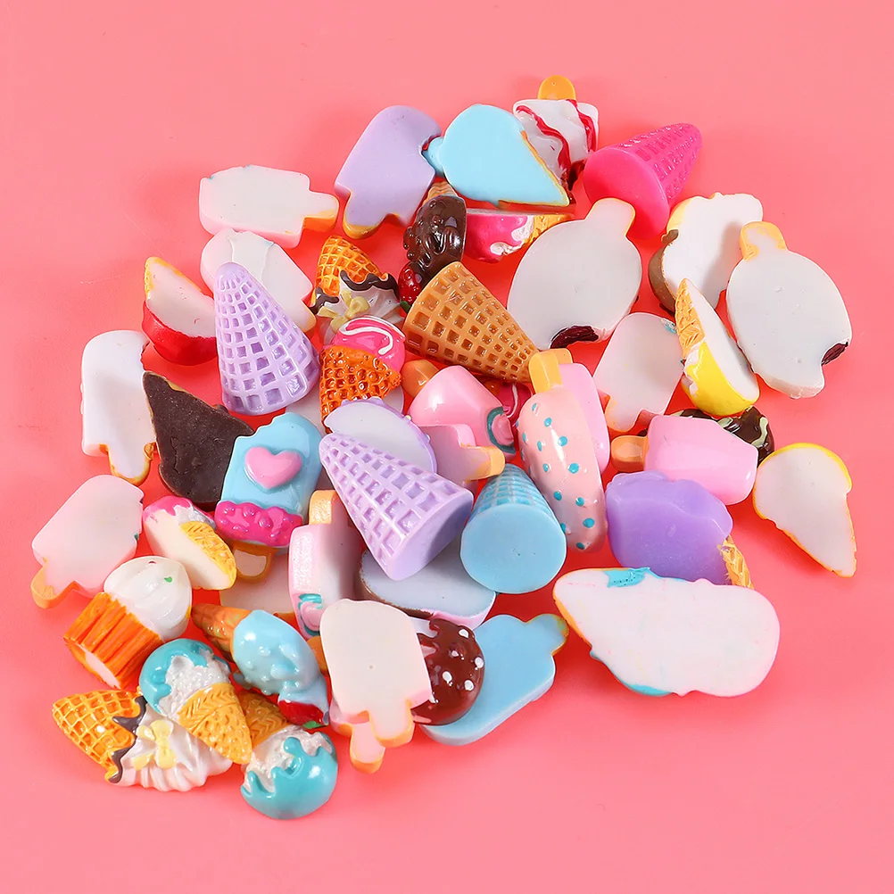 30pcs Ice Cream Charms Resin Craft Jewelry Pendant Diy Accessories Scrapbook Decor Handmade Ornament Phone Shell Embellishment
30pcs Ice Cream Charms Resin Craft Jewelry Pendant Diy Accessories Scrapbook Decor Handmade Ornament Phone Shell Embellishment