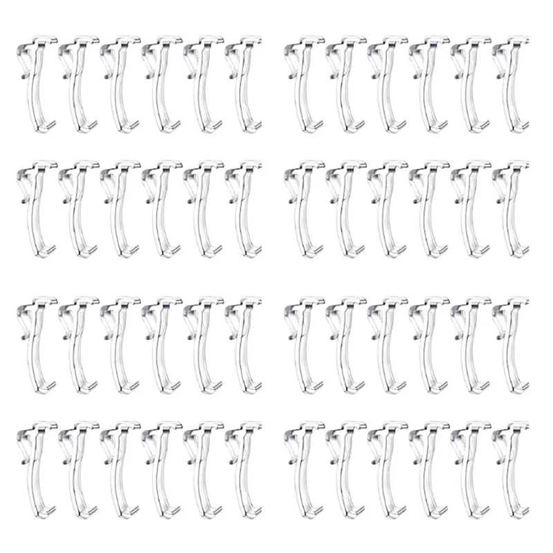【24 Hours Sale】2.5 Inch Valance Clips Window Blind Clips Clear Plastic Valance Retainer Holder Valance Clips(48 Pieces)
【24 Hours Sale】2.5 Inch Valance Clips Window Blind Clips Clear Plastic Valance Retainer Holder Valance Clips(48 Pieces)