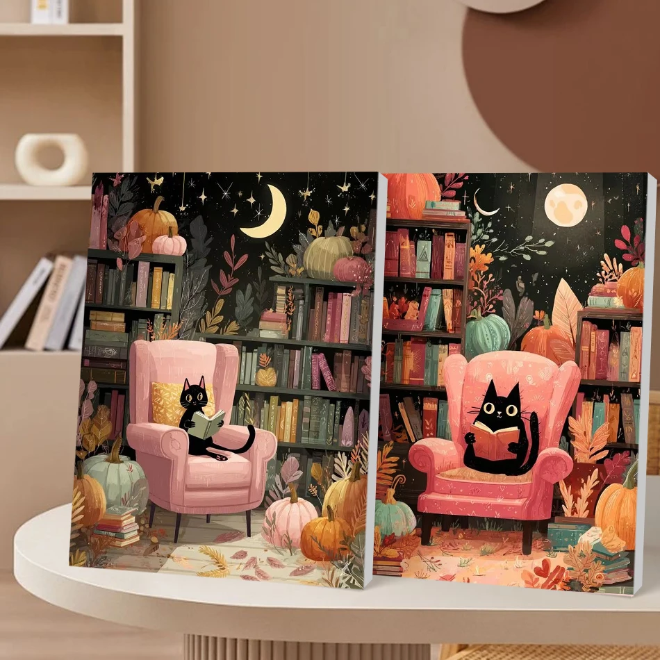 CHENISTORY Oil Painting By Number Black Cat Drawing On Canvas Pictures By Numbers Kits Hand Painted Paintings Art Home Decor
CHENISTORY Oil Painting By Number Black Cat Drawing On Canvas Pictures By Numbers Kits Hand Painted Paintings Art Home Decor