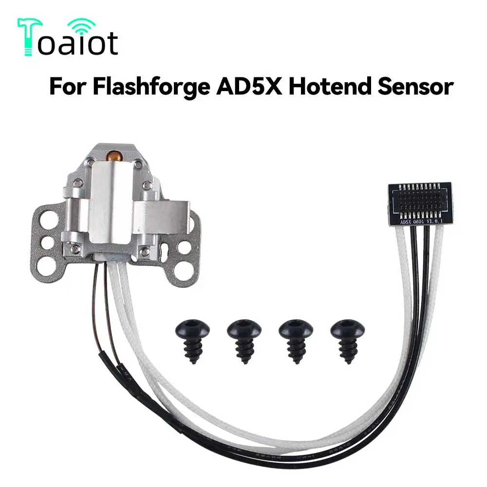 For Flashforge AD5X Hotend Sensor High-quality Thermistors And Heat-Resistant Hotend Base For AD5X 3D Printer Parts
For Flashforge AD5X Hotend Sensor High-quality Thermistors And Heat-Resistant Hotend Base For AD5X 3D Printer Parts