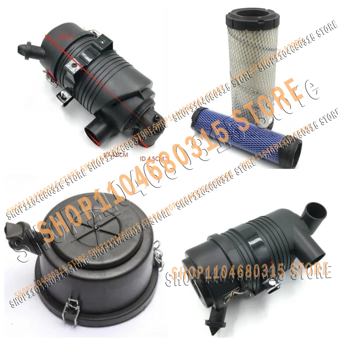 High Quality Air Filter Housing Assemblyfor Komatsu Pc30/40/50 YM 4D88/4D84 Back Cover Excavator EX55 E305
High Quality Air Filter Housing Assemblyfor Komatsu Pc30/40/50 YM 4D88/4D84 Back Cover Excavator EX55 E305