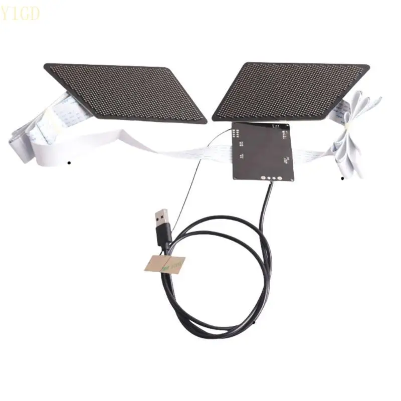 y1gd Wireless Enabled LED Eye Lamps Suitable for Vehicles Motorcycles, High Resolution 48x48 Screens, Versatile Power Option
y1gd Wireless Enabled LED Eye Lamps Suitable for Vehicles Motorcycles, High Resolution 48x48 Screens, Versatile Power Option