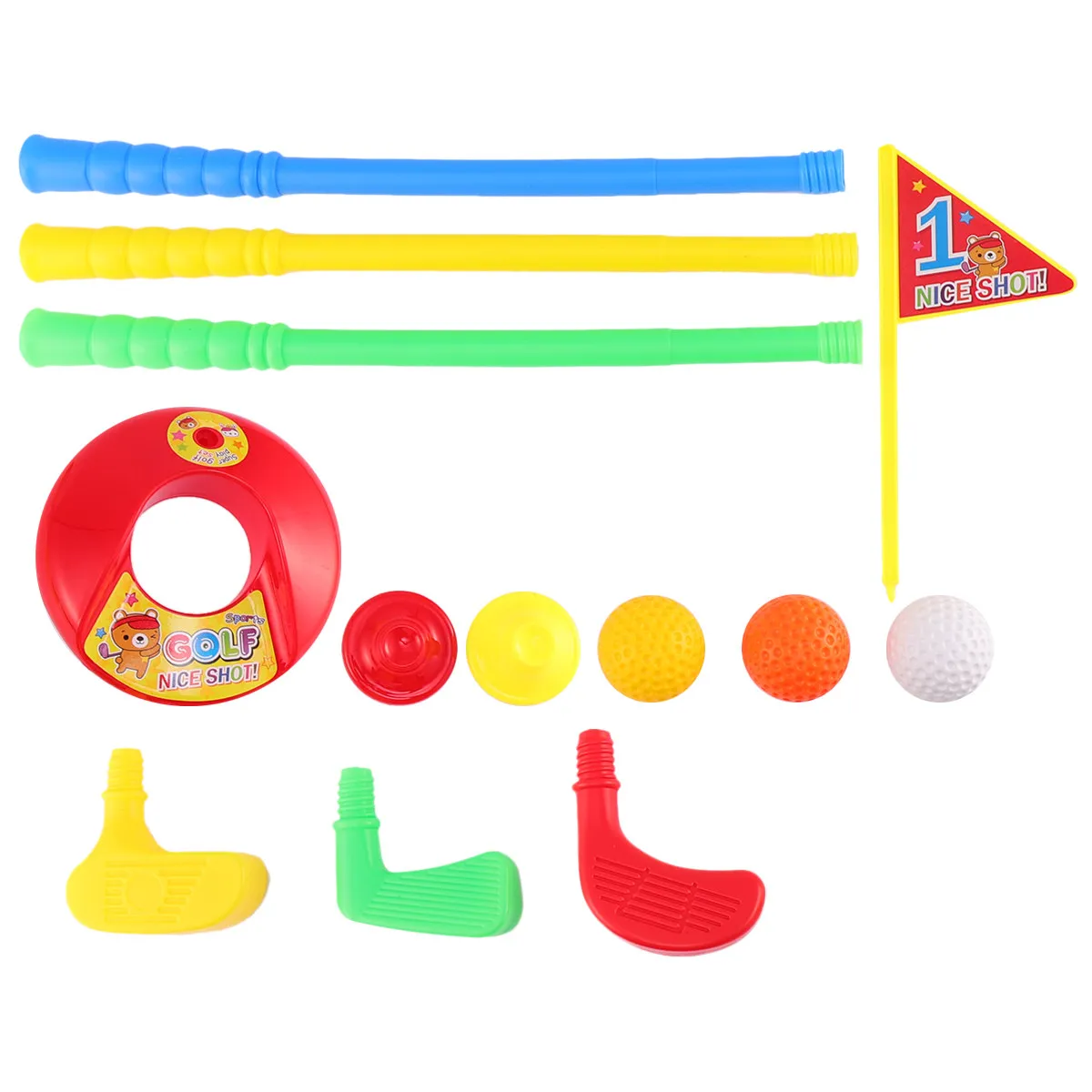 1Set Kids Cartoon Wooden Golf Clubs Mini Set for Family Children Outdoor Educational Gift Toys Educational Toys
1Set Kids Cartoon Wooden Golf Clubs Mini Set for Family Children Outdoor Educational Gift Toys Educational Toys