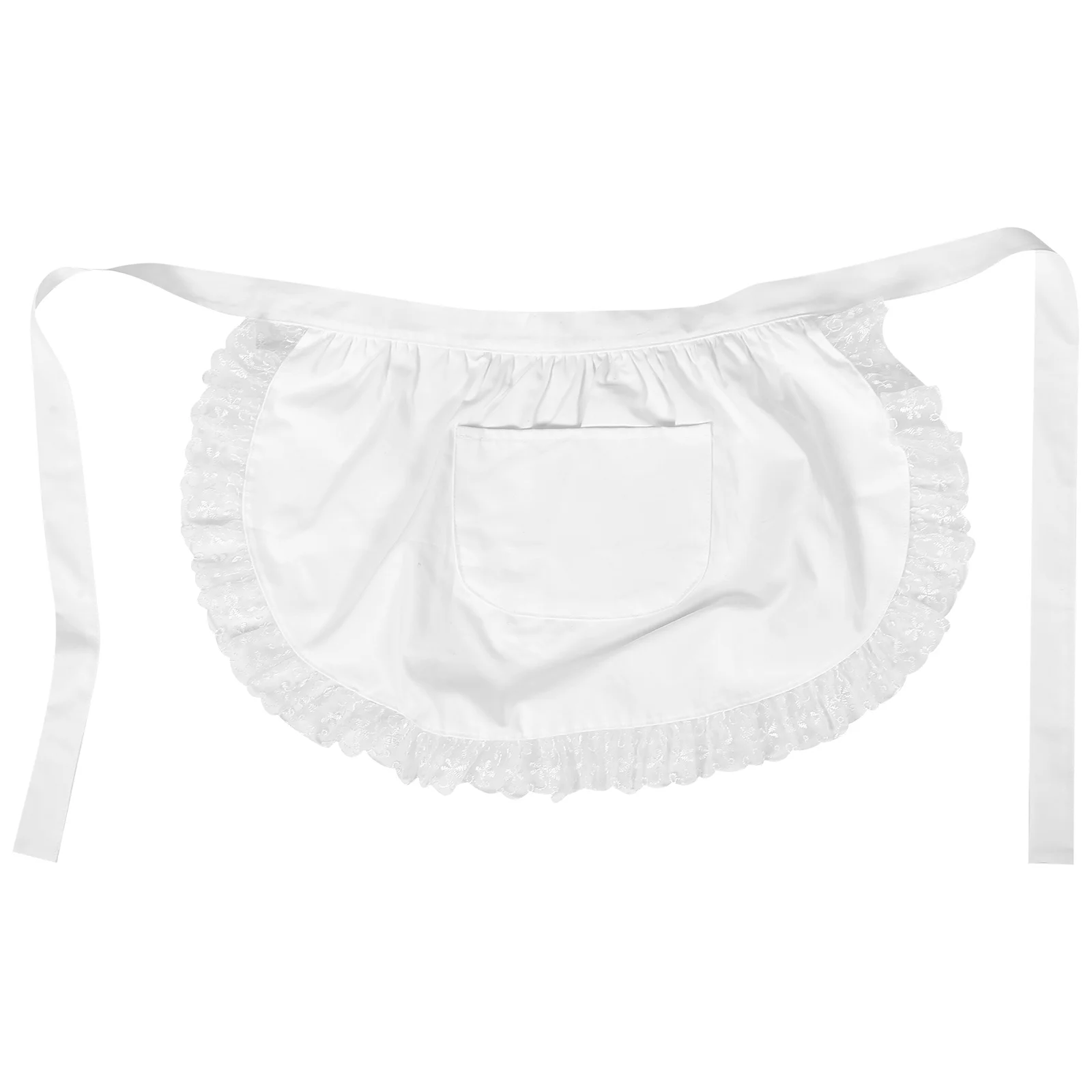 Lace Apron for Women Short Half Kitchen Cooking Waitress Girls Cosplay Waist Baking Server Cotton Pockets
Lace Apron for Women Short Half Kitchen Cooking Waitress Girls Cosplay Waist Baking Server Cotton Pockets