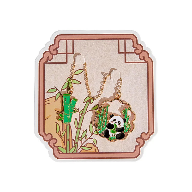Cute Panda Metal Bookmark Tassel Pendant Retro Book Clip Chinese Style Stationery Student School Gift
Cute Panda Metal Bookmark Tassel Pendant Retro Book Clip Chinese Style Stationery Student School Gift