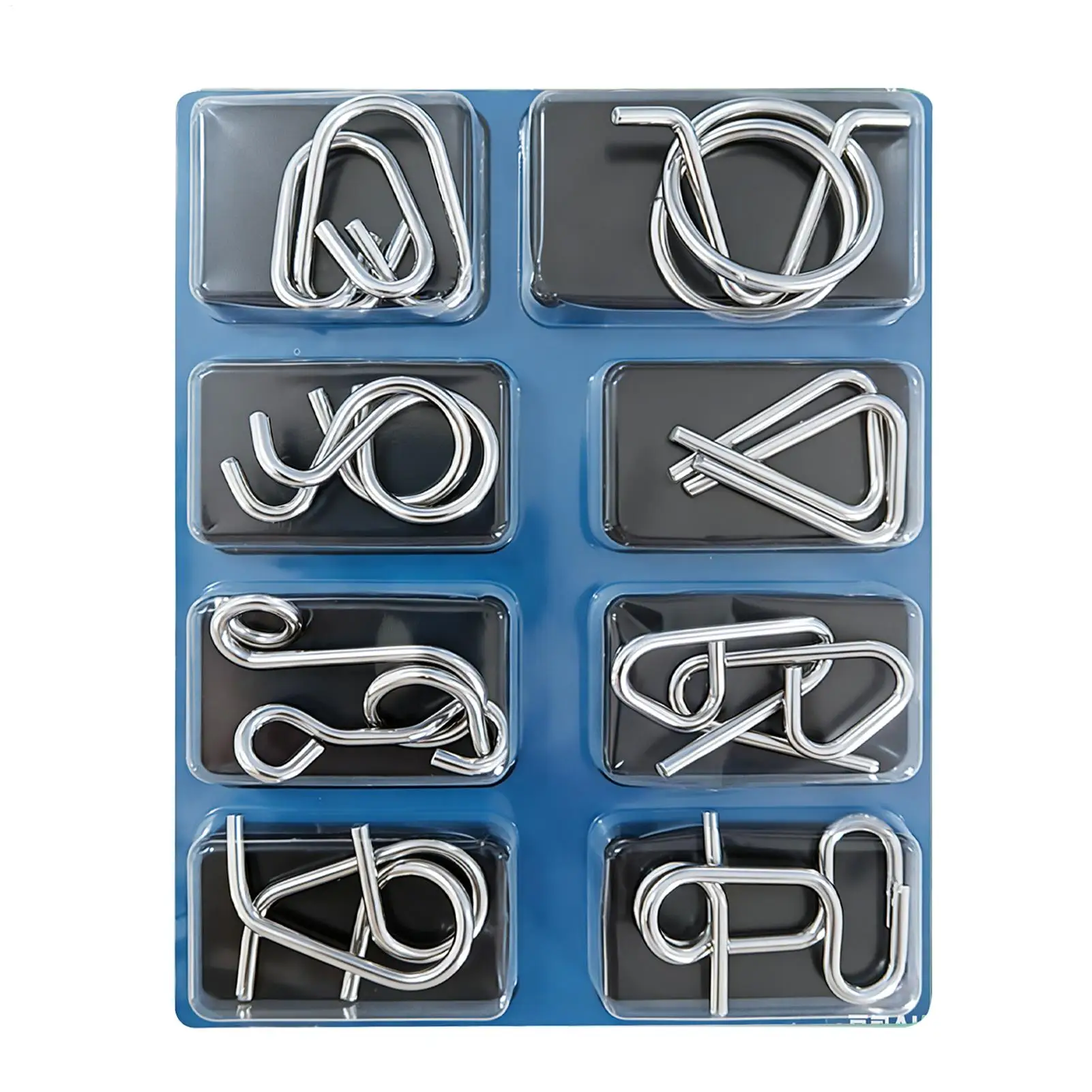 Metal Brain Teaser Puzzles Wire Ring Lock And Unlock Game Iron Link Unlock Interlock Game For Home Party Birthday Adults Teens
Metal Brain Teaser Puzzles Wire Ring Lock And Unlock Game Iron Link Unlock Interlock Game For Home Party Birthday Adults Teens