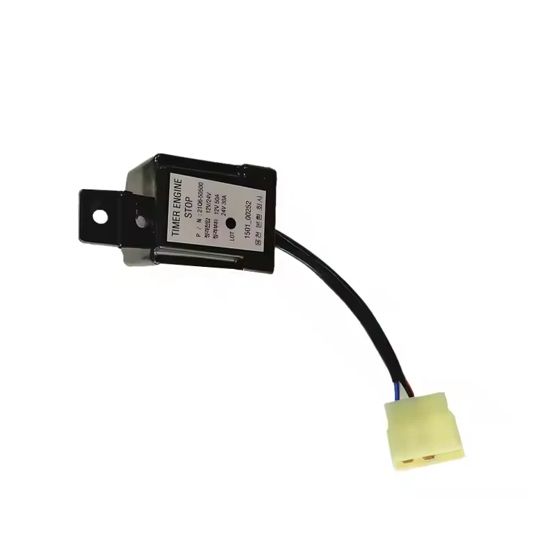 Time Delay Relay 21Q6-50500 for Hyundai R225/265/275/305-9 Excavator
Time Delay Relay 21Q6-50500 for Hyundai R225/265/275/305-9 Excavator