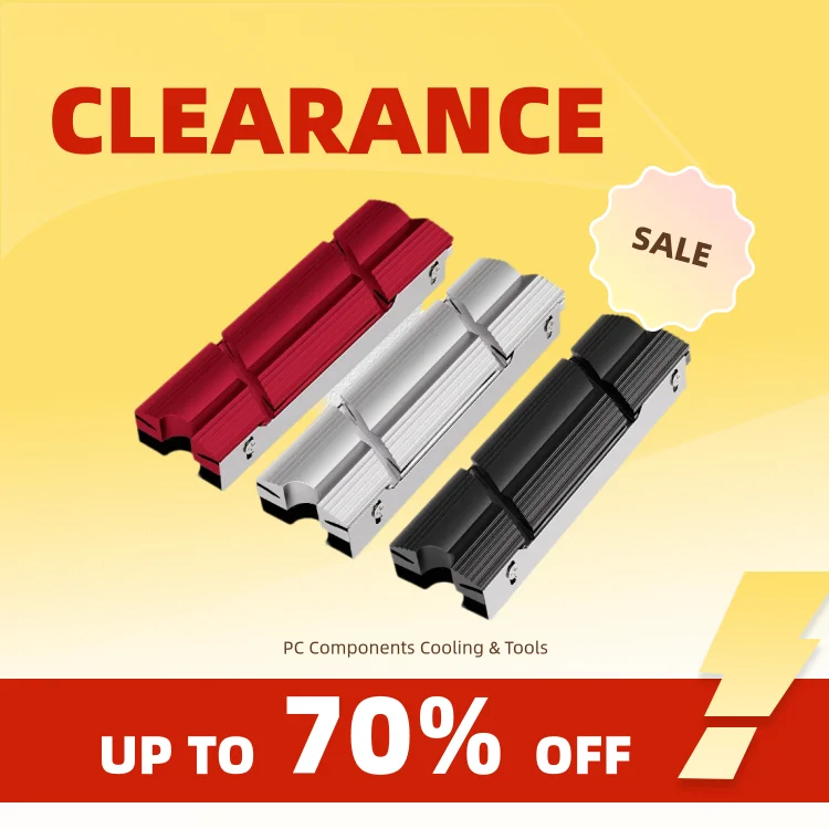 Clearance_Teucer M.2 SSD NVMe Радиатор 2280 Алюминиевый радиатор с термоохлаждающей подставкой Твердотельные накопители Охлаждающие аксессуары f
Clearance_Teucer M.2 SSD NVMe Радиатор 2280 Алюминиевый радиатор с термоохлаждающей подставкой Твердотельные накопители Охлаждающие аксессуары f