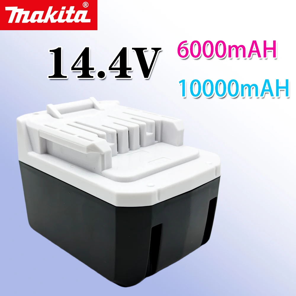 14.4V 10Ah Makita lithium battery BL1415G DF347D, HP347D JV143D models, tool compatible with MT070 and MT080
14.4V 10Ah Makita lithium battery BL1415G DF347D, HP347D JV143D models, tool compatible with MT070 and MT080