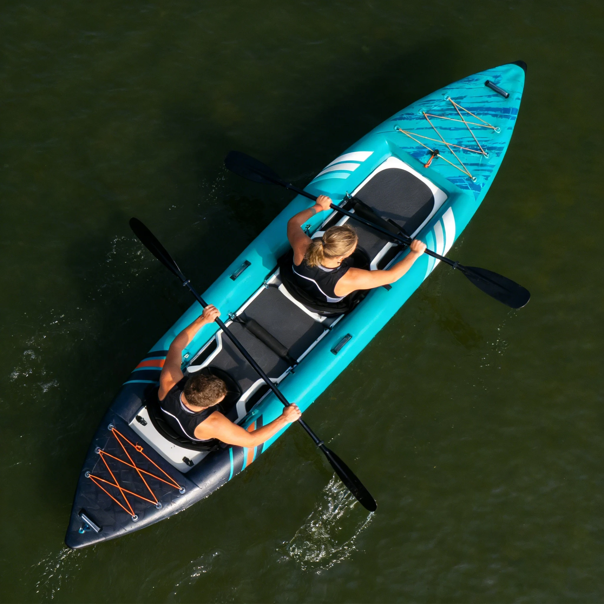 New Canoe Kayak Inflatable Kayak 2 Person Portable for Family Travel & Lakes Rivers Fishing Trip
New Canoe Kayak Inflatable Kayak 2 Person Portable for Family Travel & Lakes Rivers Fishing Trip