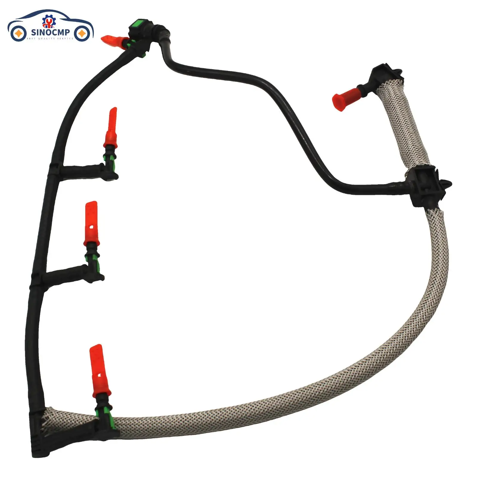 1761932 BK3Q-9K022-AG SINOCMP SI-AT73005 1PCS Fuel Return Leak Off Pipe And Clips For Ford Transit MK7 MK8 2.2 RWD Auto Parts
1761932 BK3Q-9K022-AG SINOCMP SI-AT73005 1PCS Fuel Return Leak Off Pipe And Clips For Ford Transit MK7 MK8 2.2 RWD Auto Parts