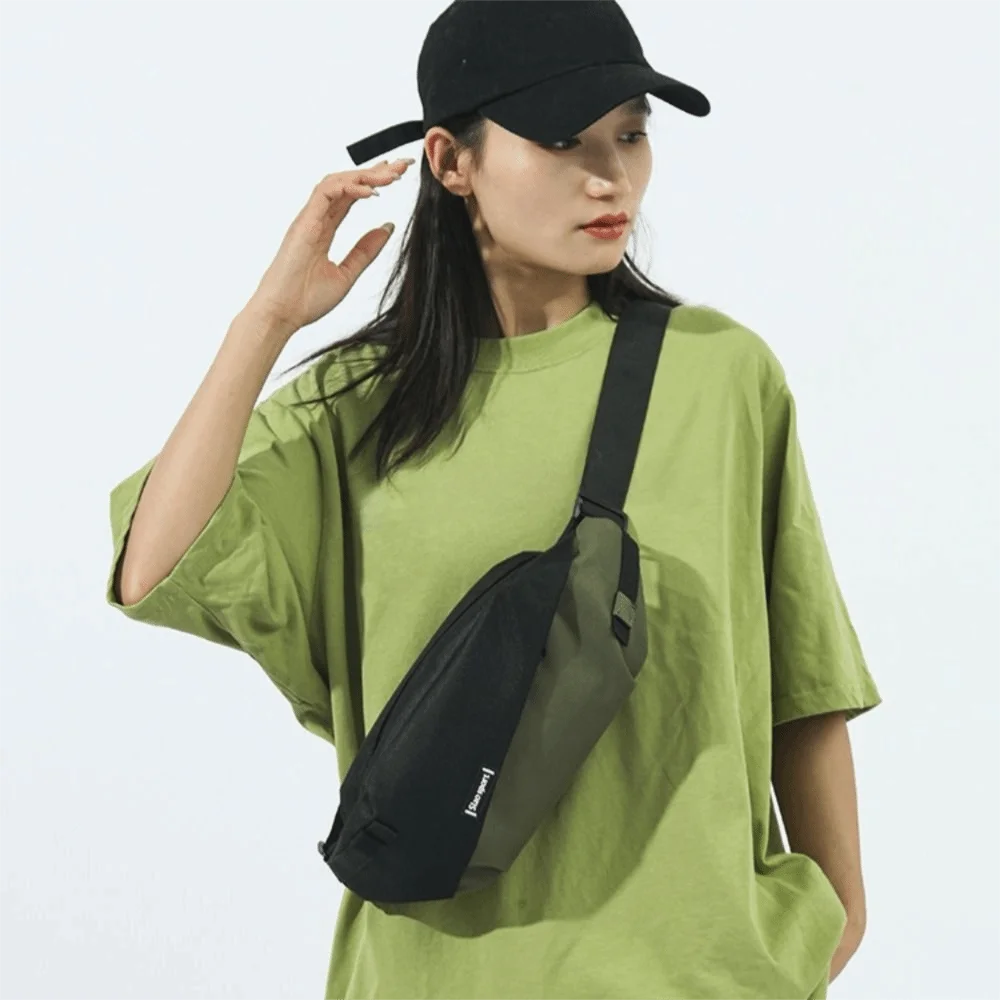 Large Capacity Nylon Panelled Waist Packs Lightweight Zipper Unisex Chest Pack One Shoulder Trendy Men Waist Belt Bags Outdoor
Large Capacity Nylon Panelled Waist Packs Lightweight Zipper Unisex Chest Pack One Shoulder Trendy Men Waist Belt Bags Outdoor