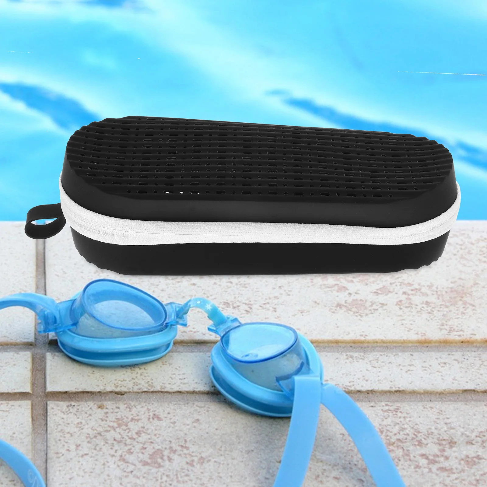 Swim Storage Box Protective Eyewear Silicone Waterproof Drain Hole Portable Container For Swimming Eyewear Lightweight Carry
Swim Storage Box Protective Eyewear Silicone Waterproof Drain Hole Portable Container For Swimming Eyewear Lightweight Carry