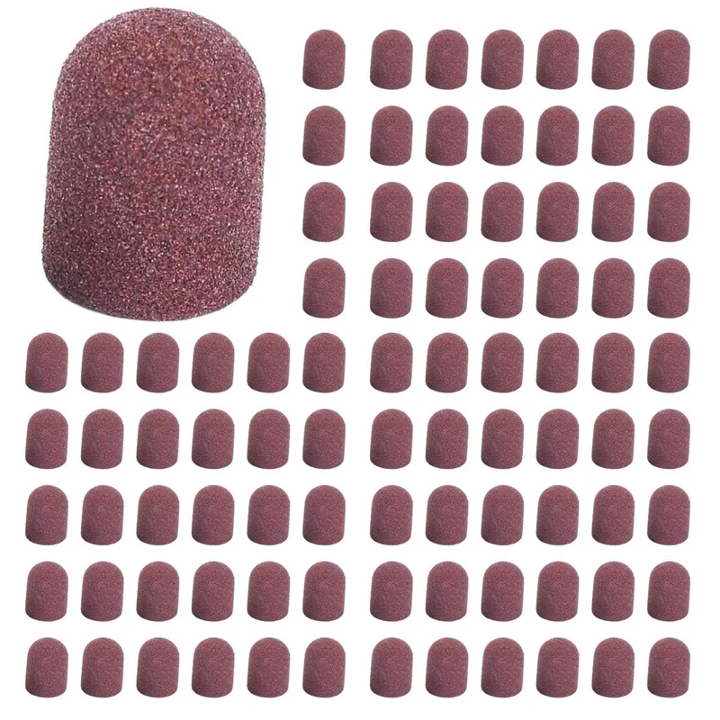 ABMK 150Pcs Sanding Bands Block Caps Without Grip 80 120 180 13X19mm Sanding Cap Manicure Pedicure Electric Nail Drill-02
ABMK 150Pcs Sanding Bands Block Caps Without Grip 80 120 180 13X19mm Sanding Cap Manicure Pedicure Electric Nail Drill-02