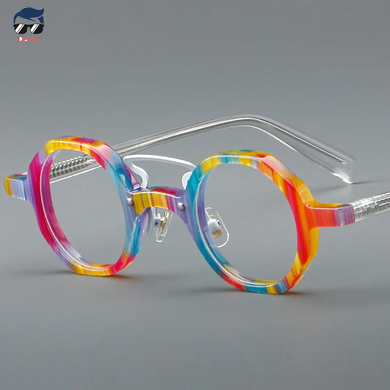 Small frame acetate retro round eyeglass frames unisexsuitable for myopia and presbyopia with multiple color options
Small frame acetate retro round eyeglass frames unisexsuitable for myopia and presbyopia with multiple color options