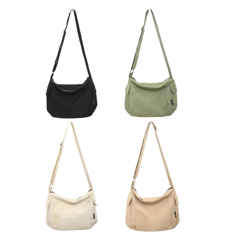 Nylon Crossbody Bag for Boy Girl Student Versatile Shoulder Bag Large Capacity Bag Solid Color Travel Bags
Nylon Crossbody Bag for Boy Girl Student Versatile Shoulder Bag Large Capacity Bag Solid Color Travel Bags