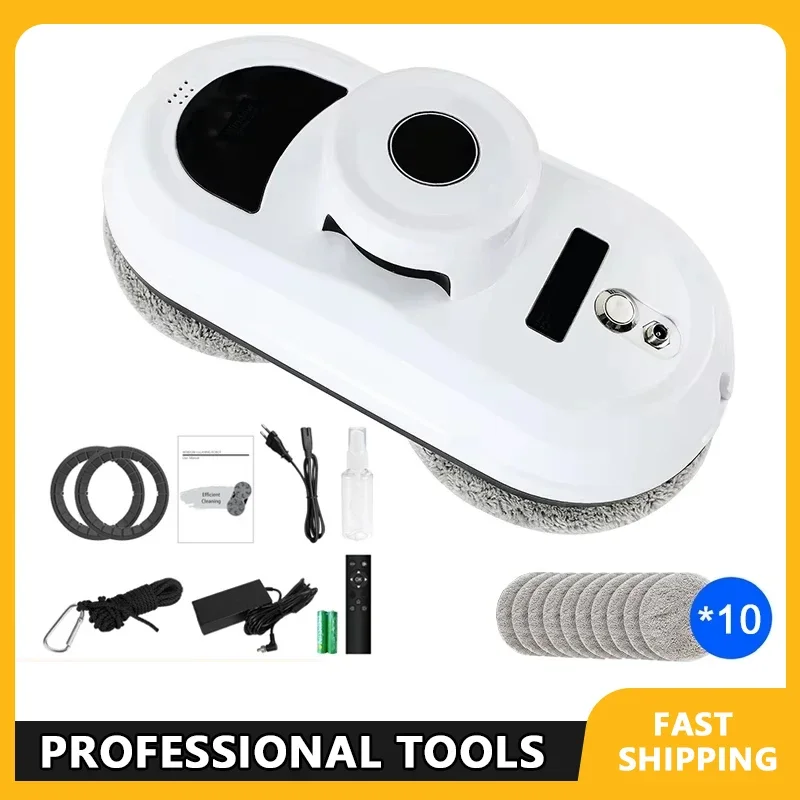 Home Cleaning Robot Vacuum Window Cleaner with Remote Control Electric Glass Washer Anti-Fall for Home Windows
Home Cleaning Robot Vacuum Window Cleaner with Remote Control Electric Glass Washer Anti-Fall for Home Windows