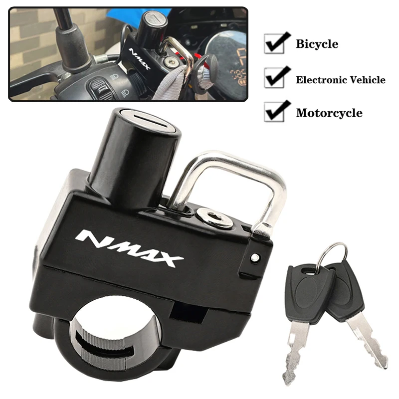 Motorcycle Helmet Lock Anti-Theft Bicycle Helmet Security Locks with For YAMAHA Nmax N-max 125 155 2017 2018 2019 2020- 2023
Motorcycle Helmet Lock Anti-Theft Bicycle Helmet Security Locks with For YAMAHA Nmax N-max 125 155 2017 2018 2019 2020- 2023