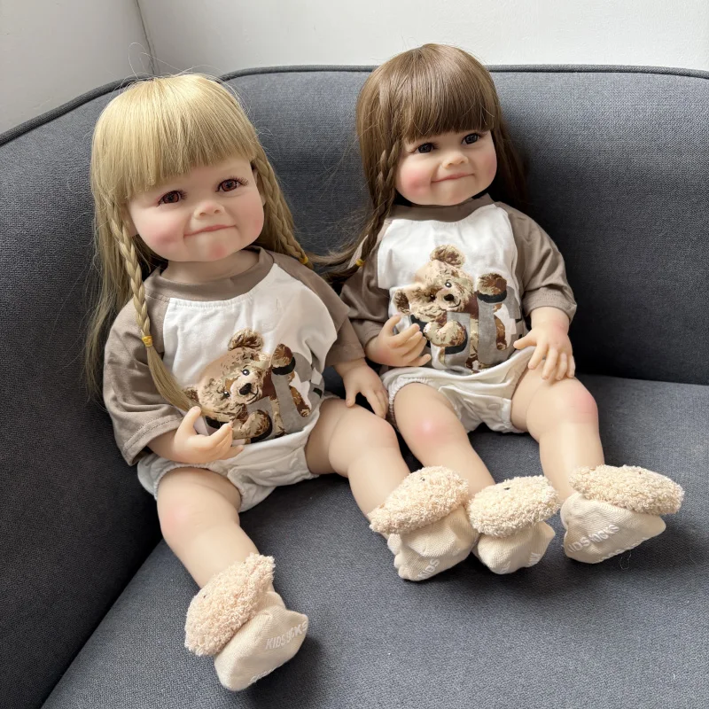 22 Inch 55cm Raya Cute Girl Doll Handmade Realistic Full Body Silicone Toddler Toy for Kids
22 Inch 55cm Raya Cute Girl Doll Handmade Realistic Full Body Silicone Toddler Toy for Kids
