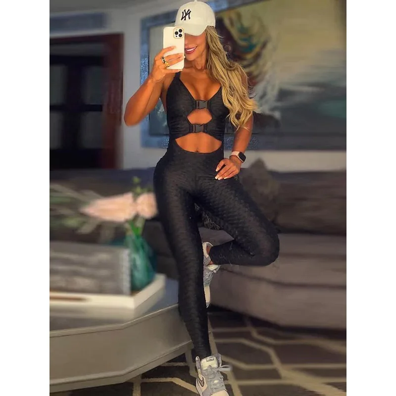 Krisnanas Black Front Hollow-out Women Jumpsuits 2025 New Skinny Fitness Gym Tights Sporterat Yoga Jumpsuit Leggings 103860
Krisnanas Black Front Hollow-out Women Jumpsuits 2025 New Skinny Fitness Gym Tights Sporterat Yoga Jumpsuit Leggings 103860