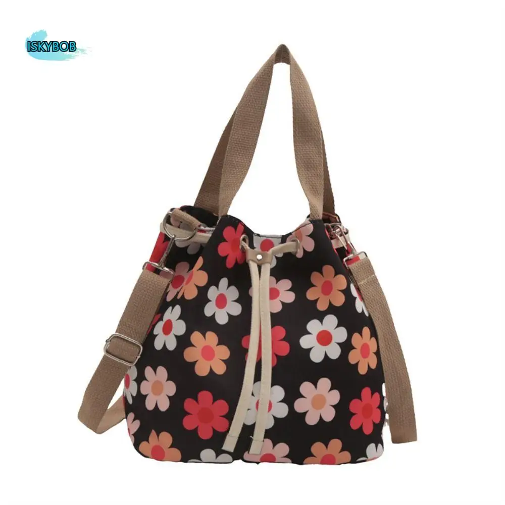 Dog Drawstring Bucket Bag Multifunctional Flower Canvas Crossbody Bag Large Capacity Single Shoulder Cartoon Lunch Bag Ladies
Dog Drawstring Bucket Bag Multifunctional Flower Canvas Crossbody Bag Large Capacity Single Shoulder Cartoon Lunch Bag Ladies