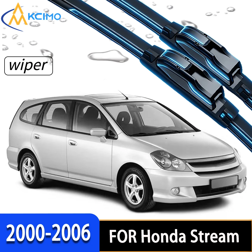 Premium Front Windshield Wiper Blades with High-Density Rubber, Perfect Fit for Honda Stream RN1-5 2000-2006
Premium Front Windshield Wiper Blades with High-Density Rubber, Perfect Fit for Honda Stream RN1-5 2000-2006
