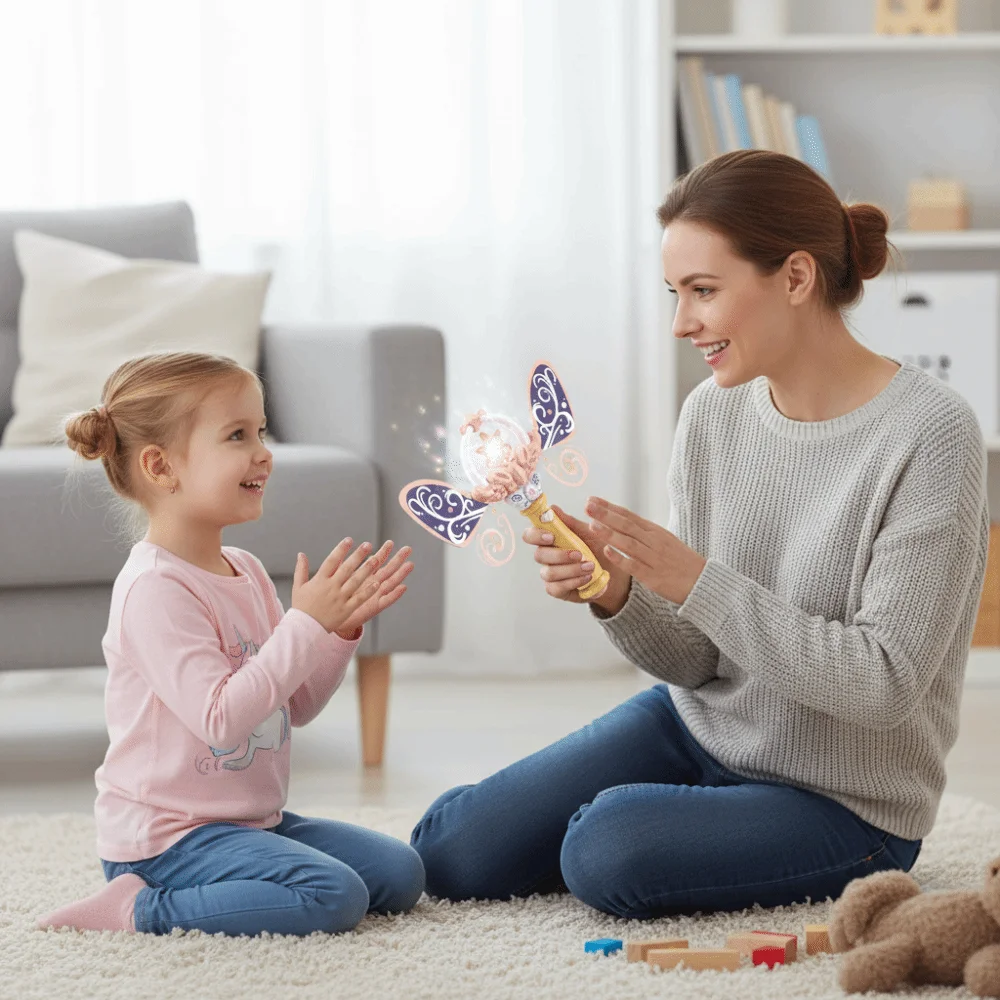 Princess With Music Magic Wand With Light Flash Rotating Fairy Wand Changing Device Snowflake Light Princess Wand Girl Play
Princess With Music Magic Wand With Light Flash Rotating Fairy Wand Changing Device Snowflake Light Princess Wand Girl Play