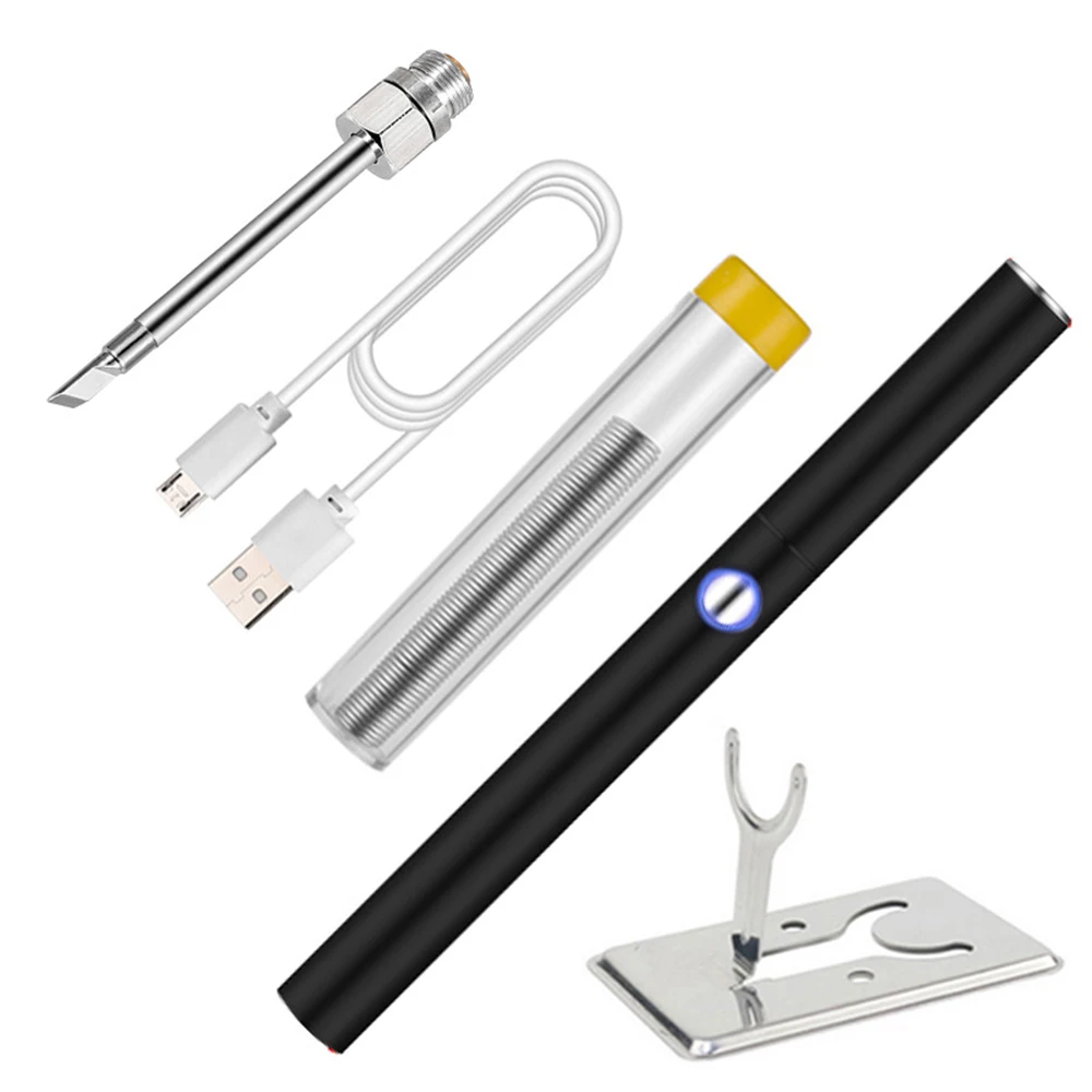 8-10W Wireless Soldering Iron USB Rechargeable Mini Handheld Soldering Iron Kit Microelectronics Repair Welding Tools
8-10W Wireless Soldering Iron USB Rechargeable Mini Handheld Soldering Iron Kit Microelectronics Repair Welding Tools