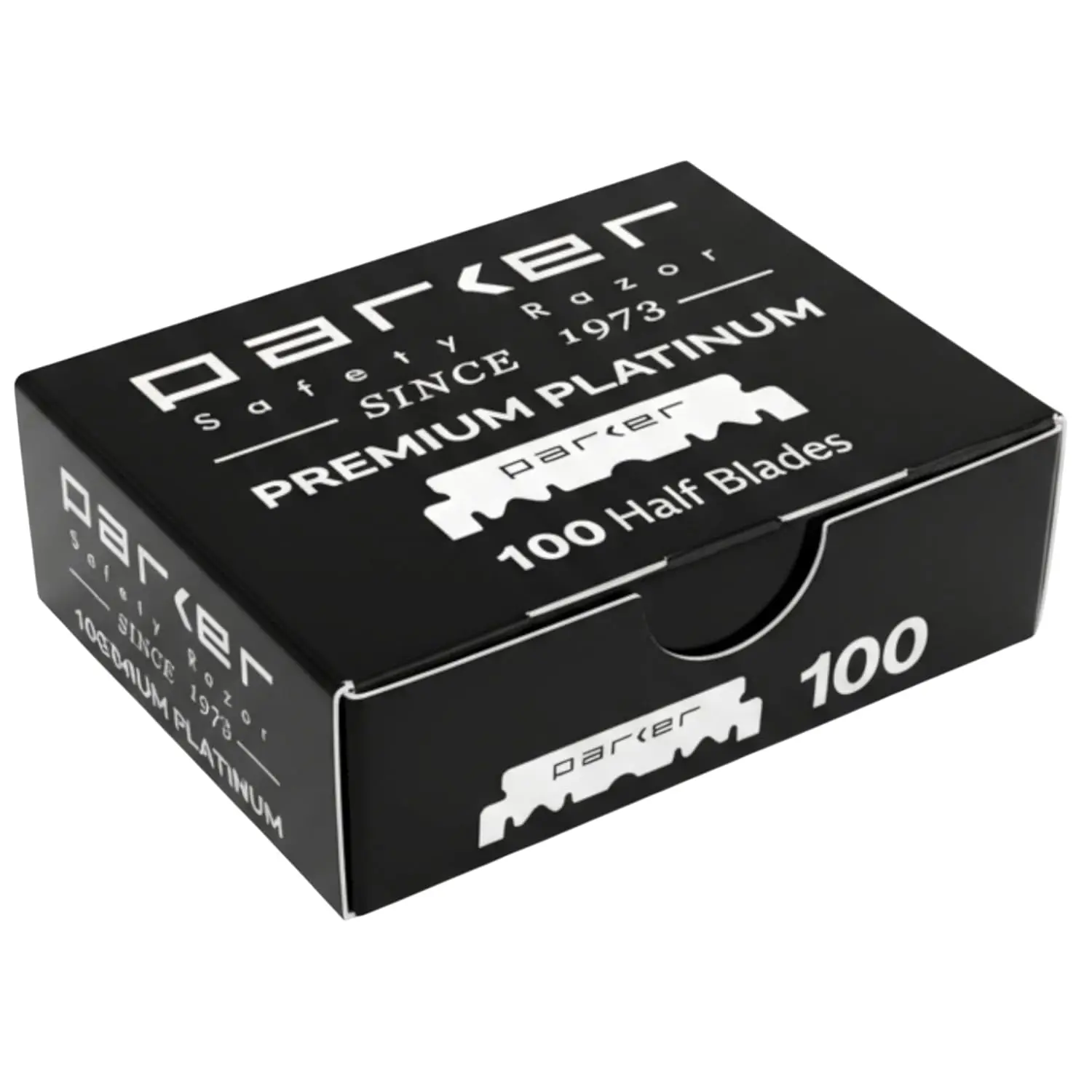 Premium Platinum Single Edge Razor Blades, 100 Count for Professional Barber & Straight Razors
Premium Platinum Single Edge Razor Blades, 100 Count for Professional Barber & Straight Razors