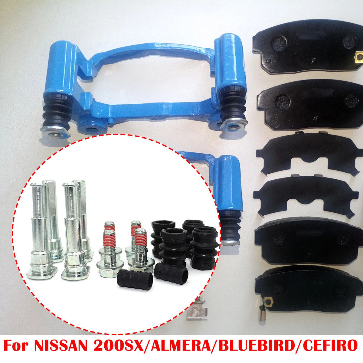 Left Right Brake Caliper Cylinder Slider Guide Pin For Disc Housing Bolts Rubber Bushing Boot For NISSAN 200SX ALMERA BLUEBIRD
Left Right Brake Caliper Cylinder Slider Guide Pin For Disc Housing Bolts Rubber Bushing Boot For NISSAN 200SX ALMERA BLUEBIRD