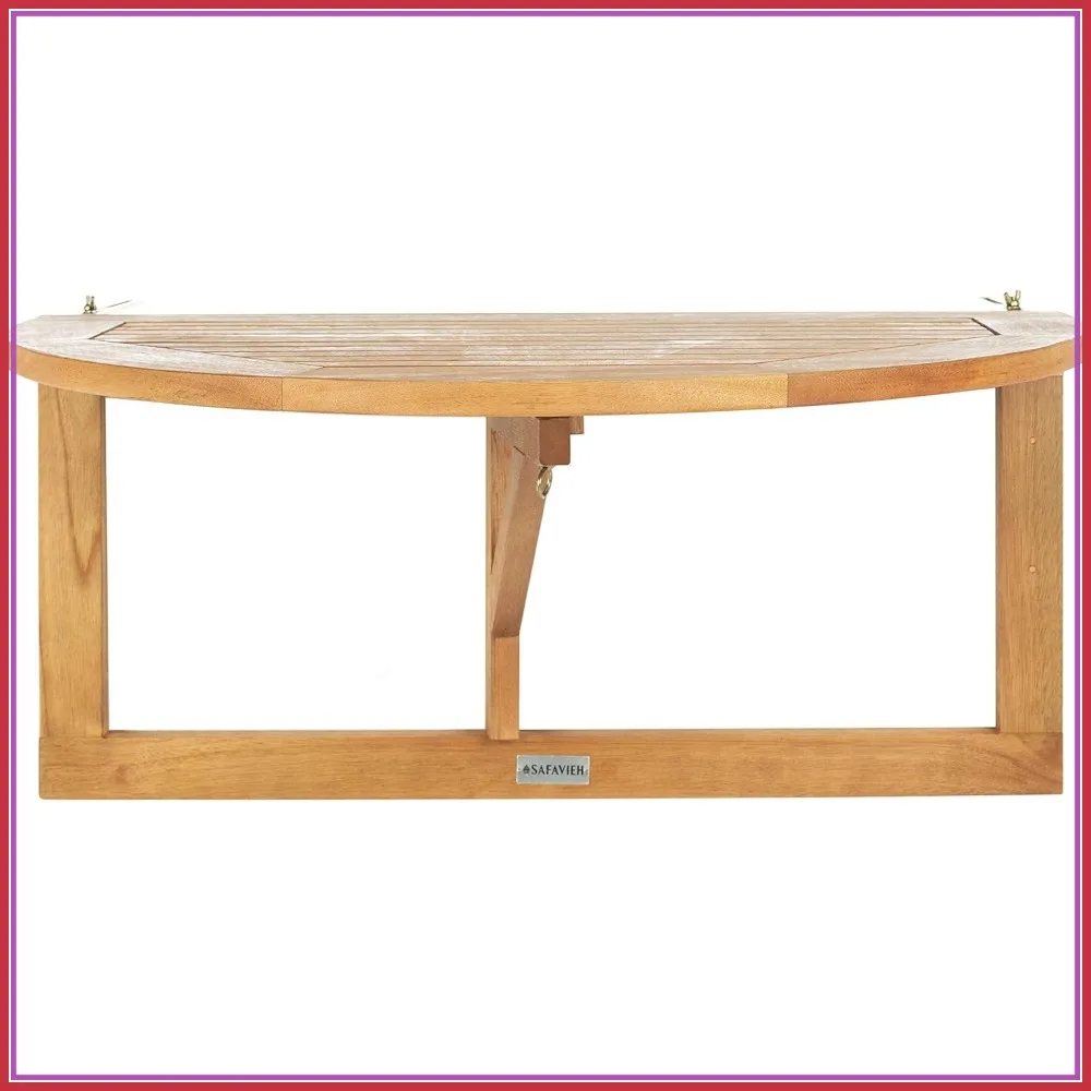 Natural Teak Wood Balcony Hanging Half Table for Outdoor Spaces
Natural Teak Wood Balcony Hanging Half Table for Outdoor Spaces