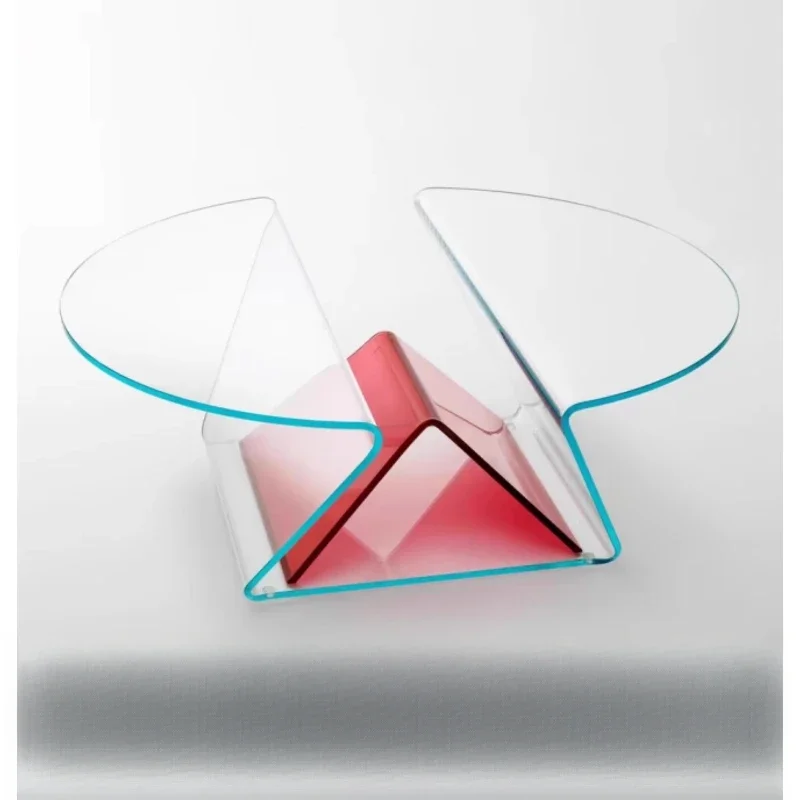 Italian minimalist living room glass coffee table designer home round table creative modern high-end coffee low table
Italian minimalist living room glass coffee table designer home round table creative modern high-end coffee low table