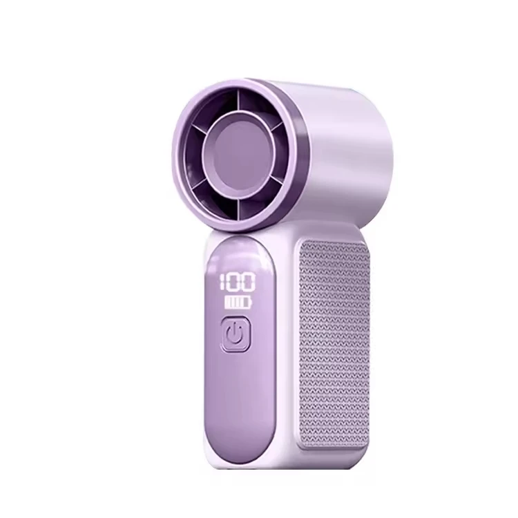 Factory Price 100 High-Speed Adjustable Gears Portable Turbo Mini Fan 3000mAh Digital Display Bladeless Design for Personal Use
Factory Price 100 High-Speed Adjustable Gears Portable Turbo Mini Fan 3000mAh Digital Display Bladeless Design for Personal Use