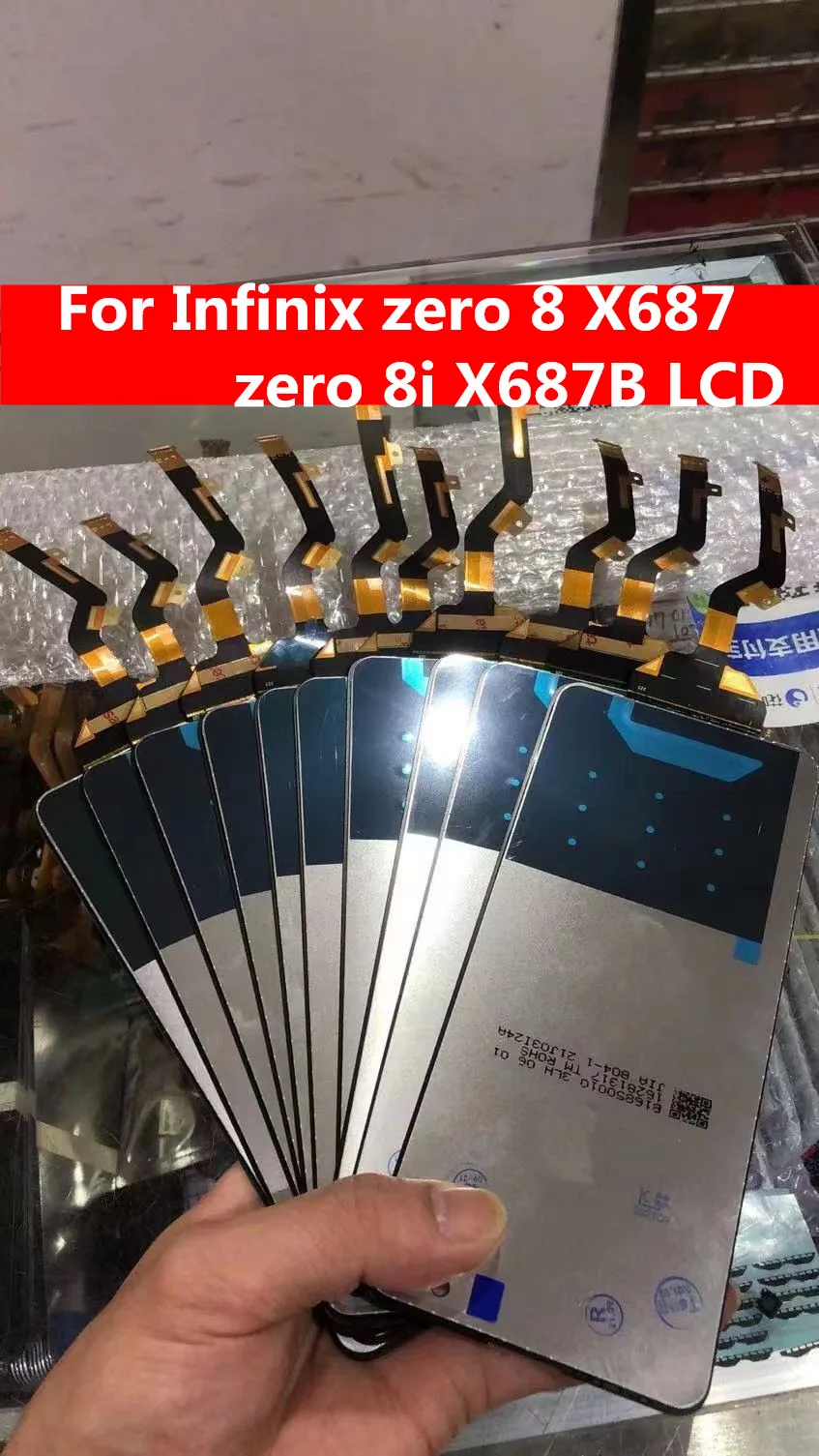 LCD 6.85" For Infinix zero 8 X687 / zero 8i X687B LCD Display Touch Screen Digitizer Assembly Perfect Repair
LCD 6.85" For Infinix zero 8 X687 / zero 8i X687B LCD Display Touch Screen Digitizer Assembly Perfect Repair